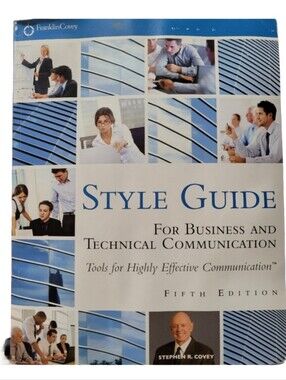 Book: Style Guide For Business & Technical Communication